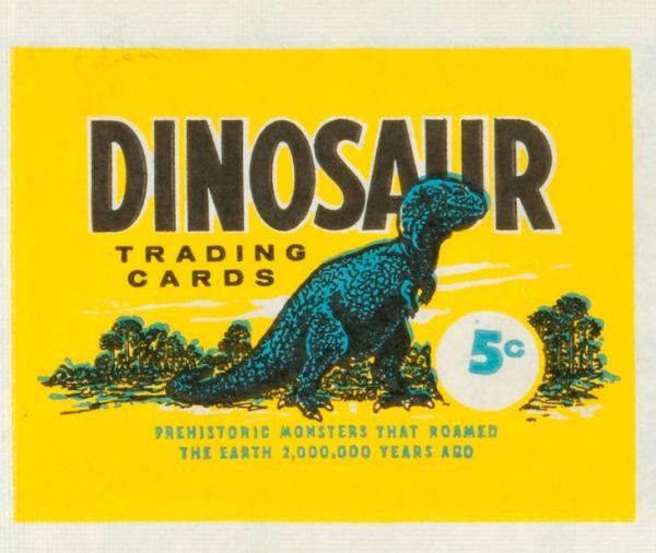 1961 Nu-Card Dinosaurs